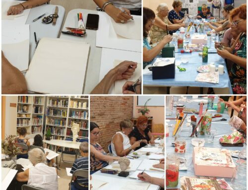 Talleres de arte: dibujo y decoupage